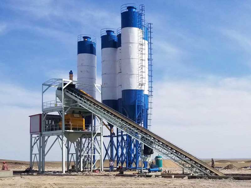 AGICO HZS concrete batching plant image AGICO HZS concrete batching plant image