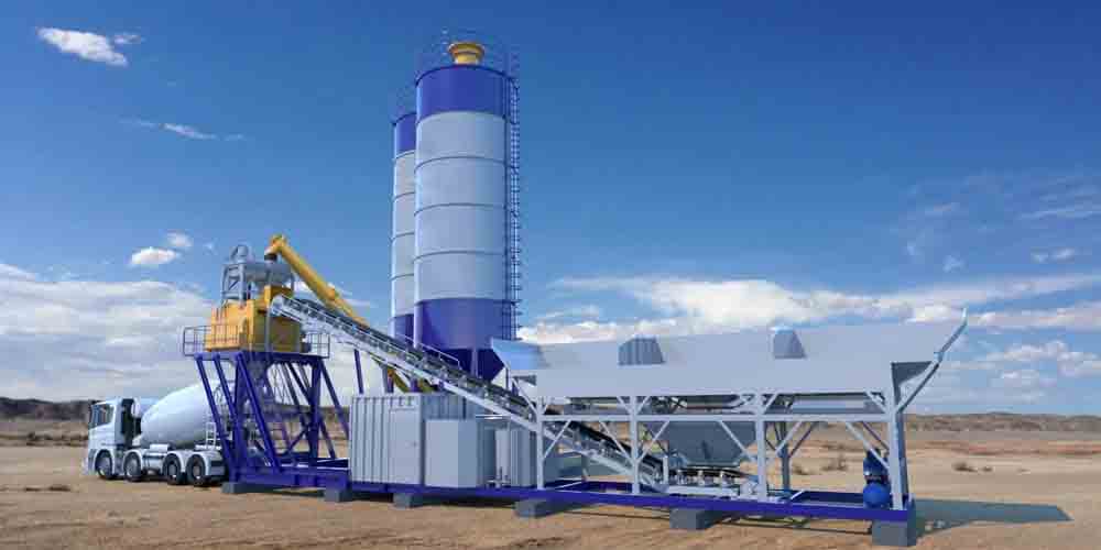 AGICO concrete batching plant working site process AGICO concrete batching plant working site process