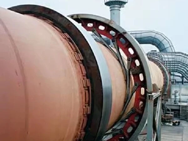 AGICO Rotary Kiln Seal Installed rotary kiln seal at the rotating shell connection